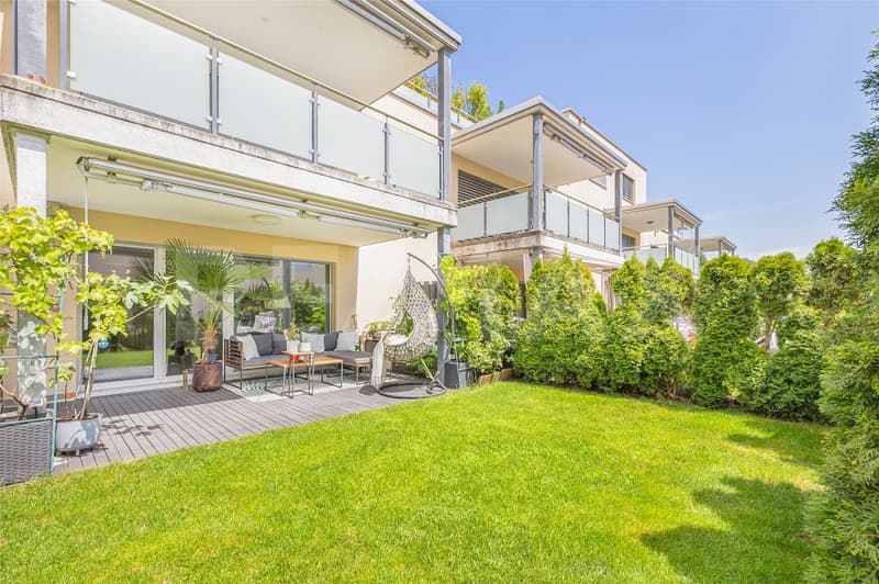 Sonnige Gartenwohnung mit grosszügigem Wohngefühl (7)