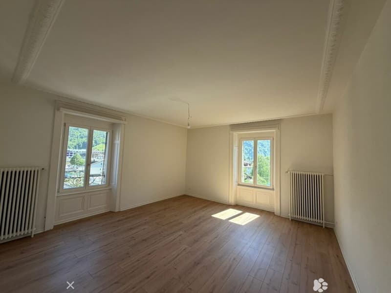 Erstbezug -  frisch sanierte 5.5 Zimmer-Wohnung mit Balkon jetzt zu vermieten! (2)