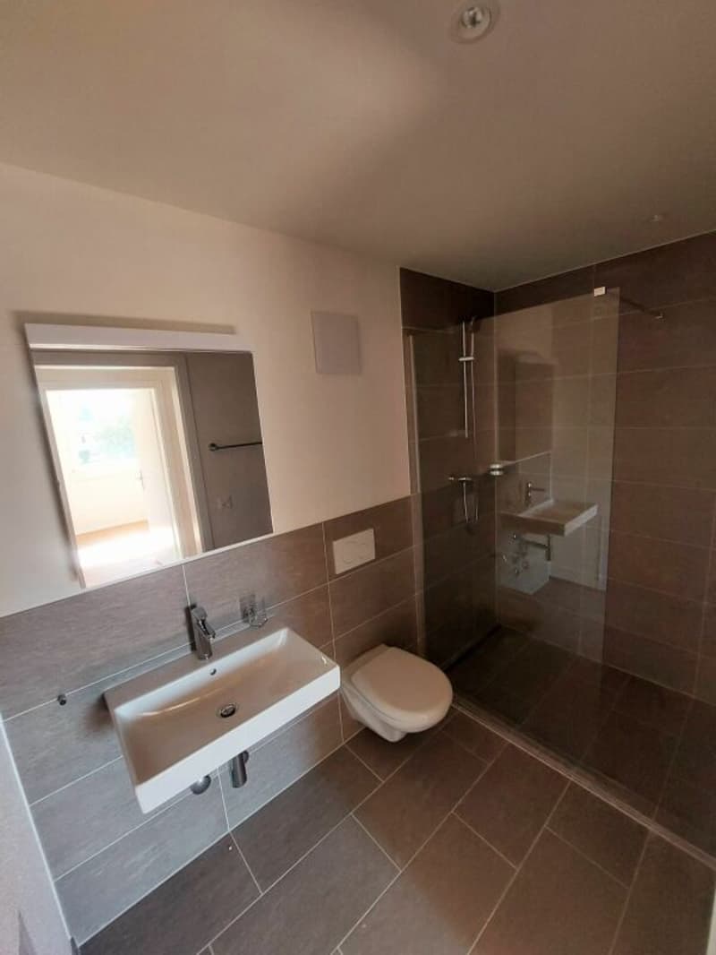 Stilvolle 2.5-Zimmer-Neubauwohnung mit 60 m² und sonnigem Balkon (4)