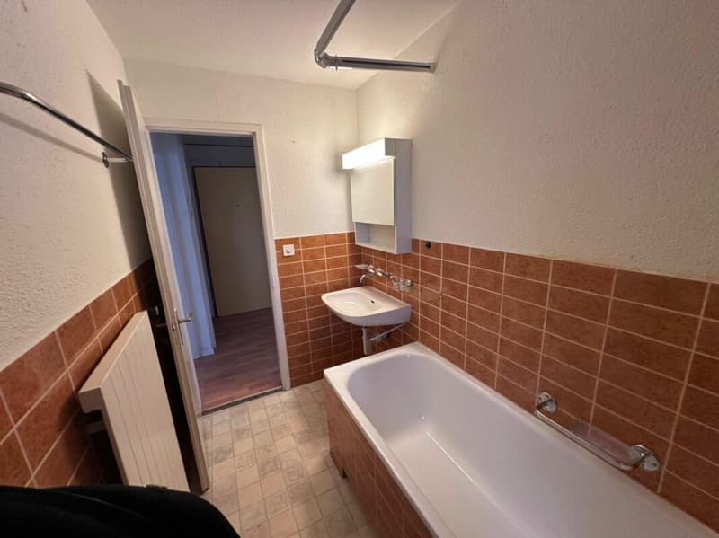 Helle 2 Zimmerwohnung mit Balkon ins Grüne zu vermieten (8)