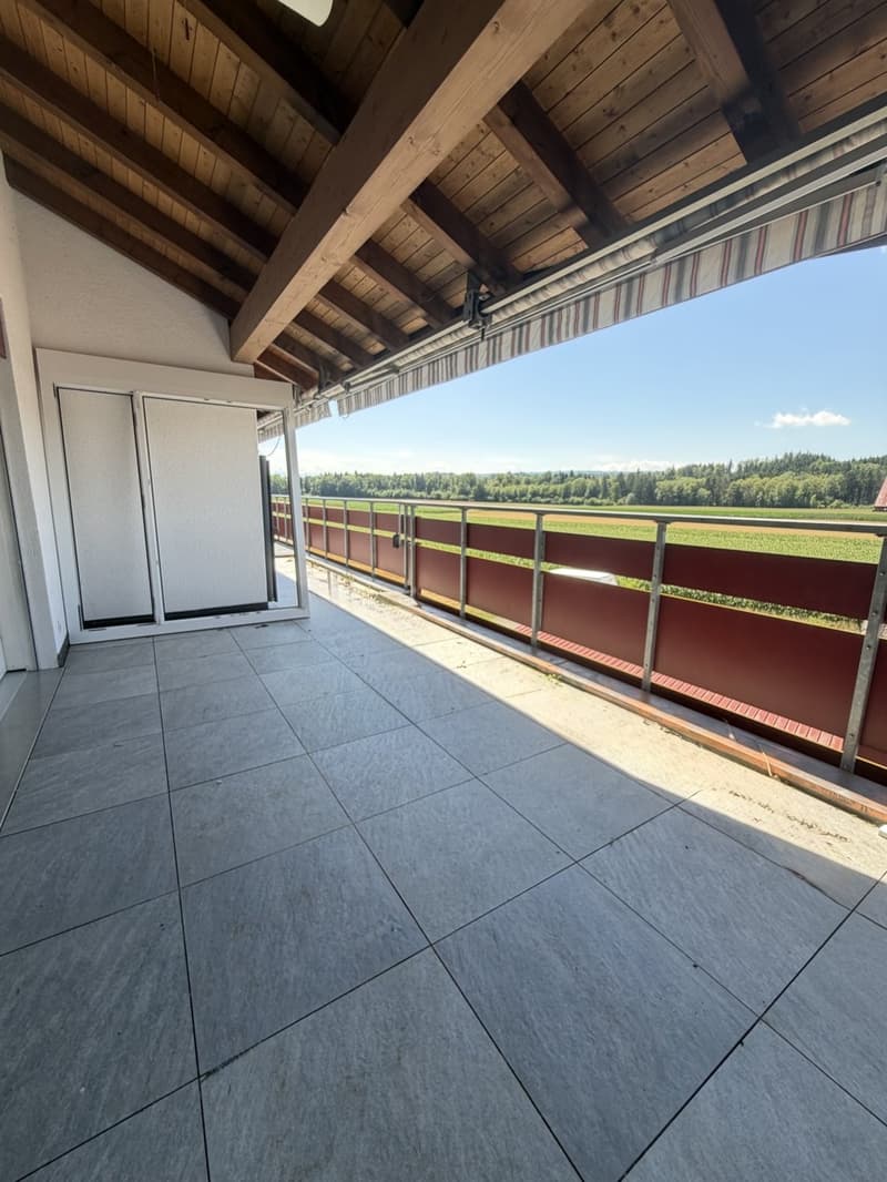 Gedeckter Balkon