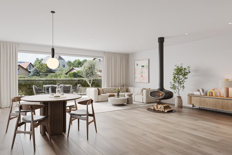 Neubau: Top moderne Wohnoase mit grossem Gartenanteil (5)