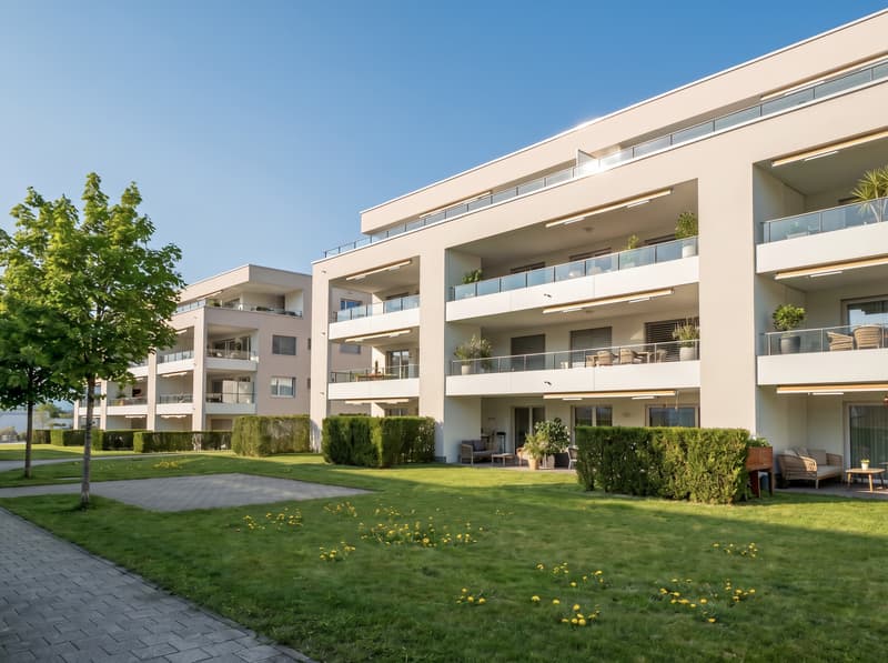 Moderne Wohnoase mit grosser Terrasse und viel Licht (1)