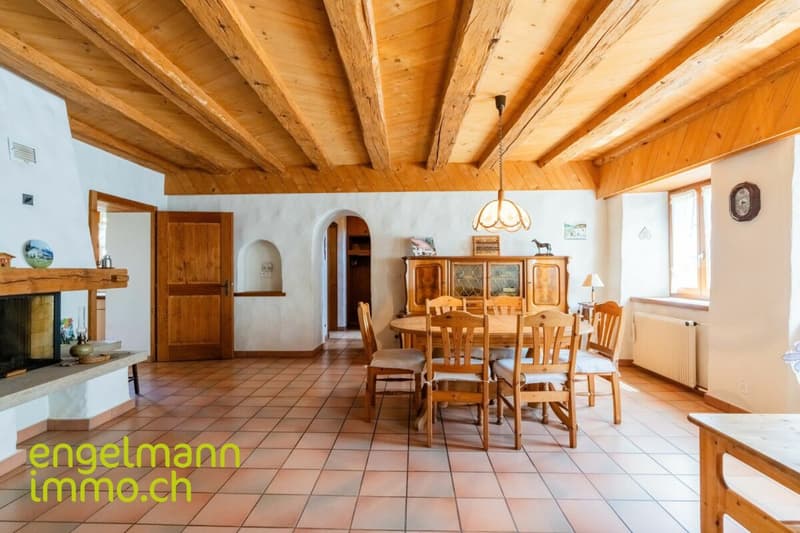 Ancienne ferme de 2 appartements avec grand terrain constructible (6)