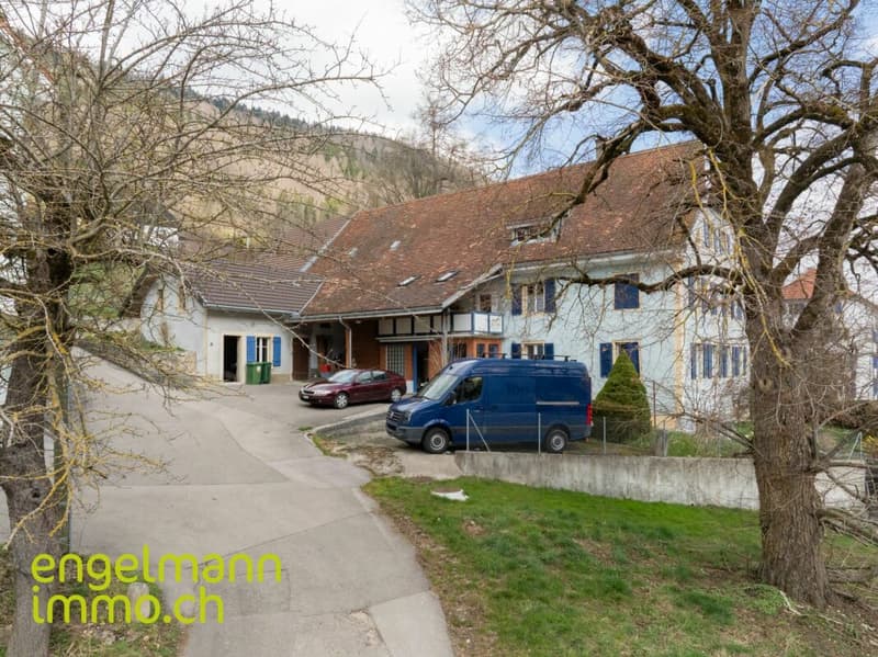 Ancienne ferme de 2 appartements et nombreux espaces annexes / Ehemaliges Bauernhaus mit 2 Wohnungen und diverse Nebenräume (5)