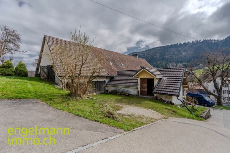 Ancienne ferme de 2 appartements et nombreux espaces annexes / Ehemaliges Bauernhaus mit 2 Wohnungen und diverse Nebenräume (4)