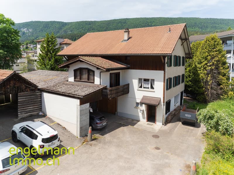 Maison d'habitation avec garages + atelier (1)