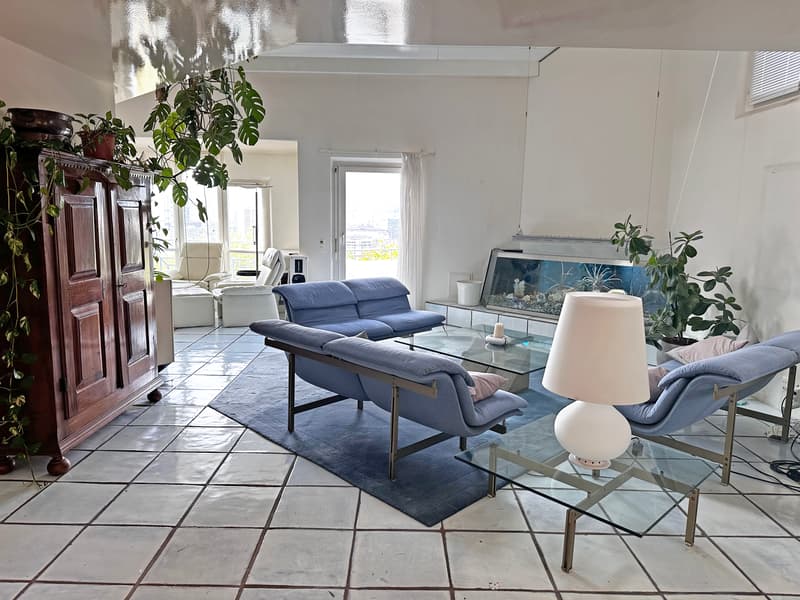 Exklusive Wohnung auf zwei Etagen mit Weitblick über Zürich (4)