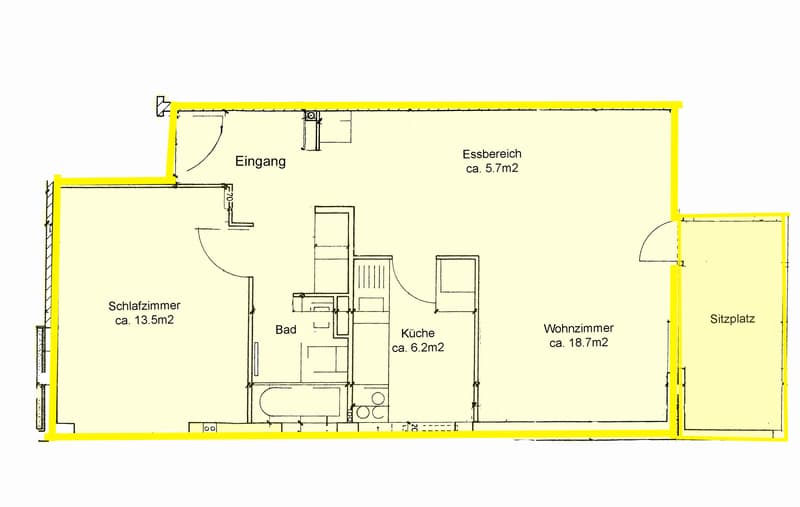 Gemütliche 2.5-Zimmerwohnung an ruhiger Lage sucht neuen Mieter! (10)