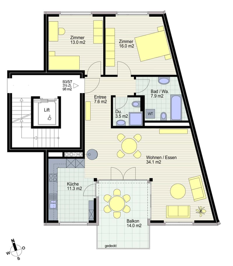 Attraktive 3 ½-Zimmerwohnung im Eigentumsstandard (8)