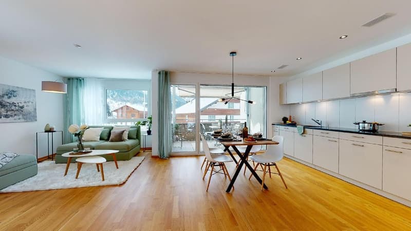 Moderne 4.5 Zimmerwohnung in Fiesch (1)