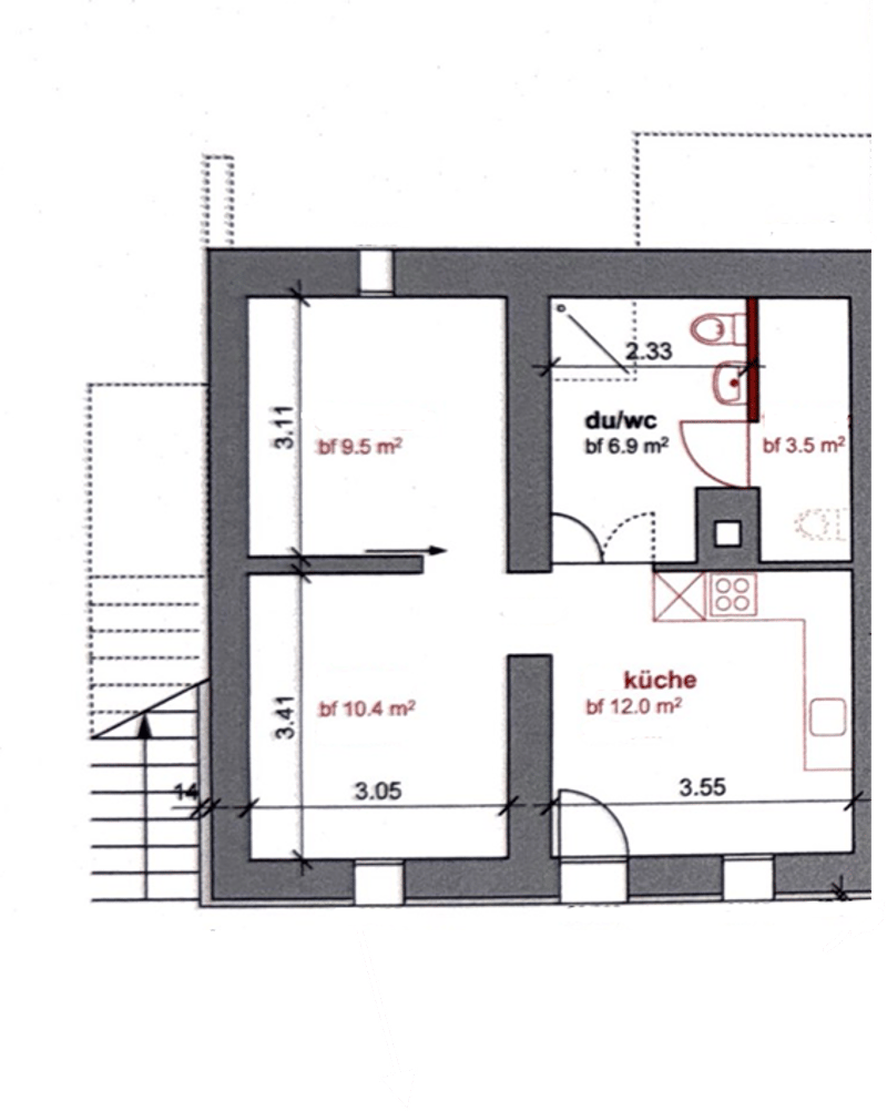 Gemütliche 2.5-Zimmer-Wohnung in Lengnau (7)