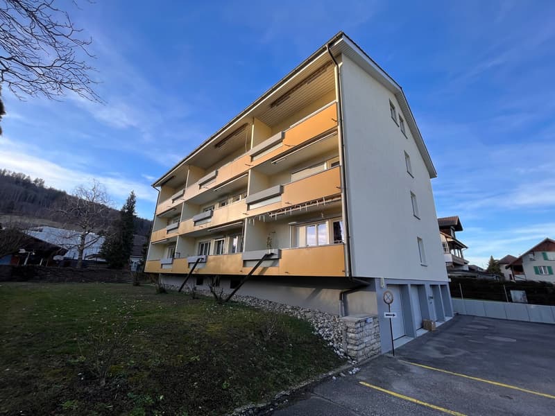 Grosszügige 2-Zimmerwohnung mit Balkon (1)