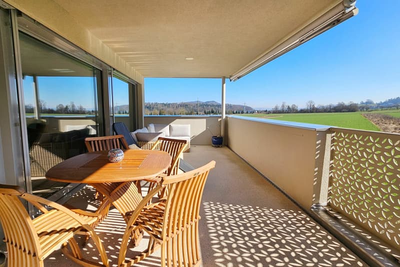 Appartement entre la Limmat et le bord de la forêt avec une vue lointaine (9)