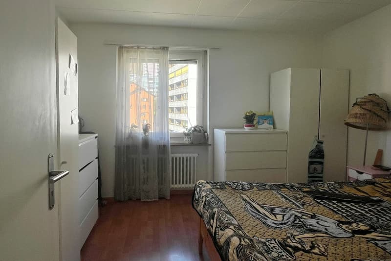 Wohnung mit Balkon mit Sicht ins Grüne nahe dem Dättwiler Weiher (6)