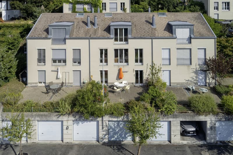 Reihenfamilienhaus Nähe Waldrand im Quartier Segelhof (1)
