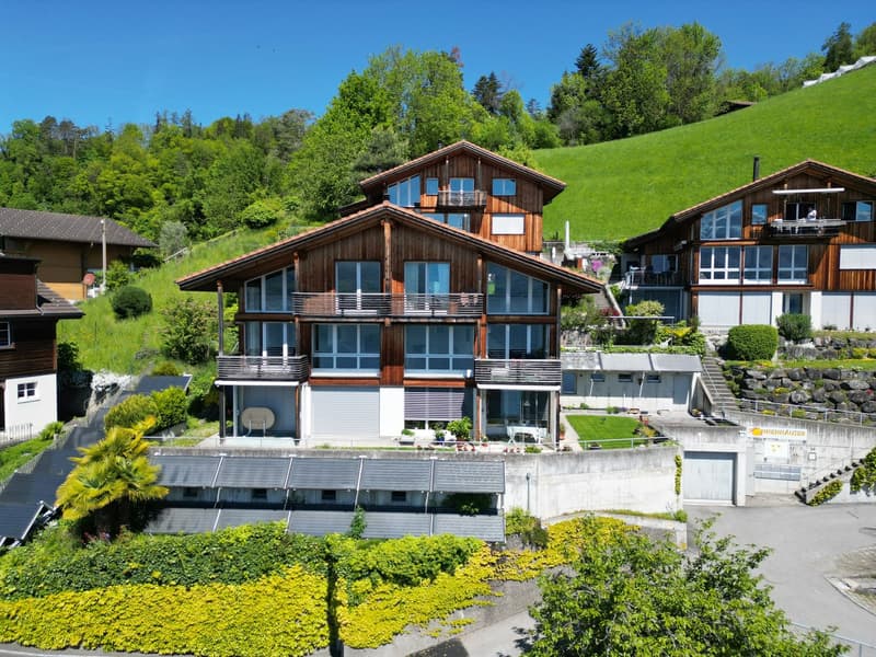 3.5-Zimmerwohnung auf 2 Etagen - Wohnen, wo andere Ferien machen!
