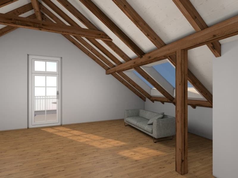 Visualisierung_Wohn- und Esszimmer