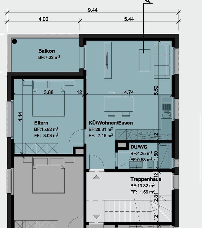 Grundrissplan