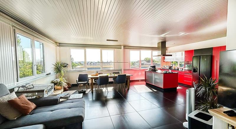 Grosszügige 4.5 Zimmer Wohnung mit viel Privatsphäre und Dachterrasse (4)
