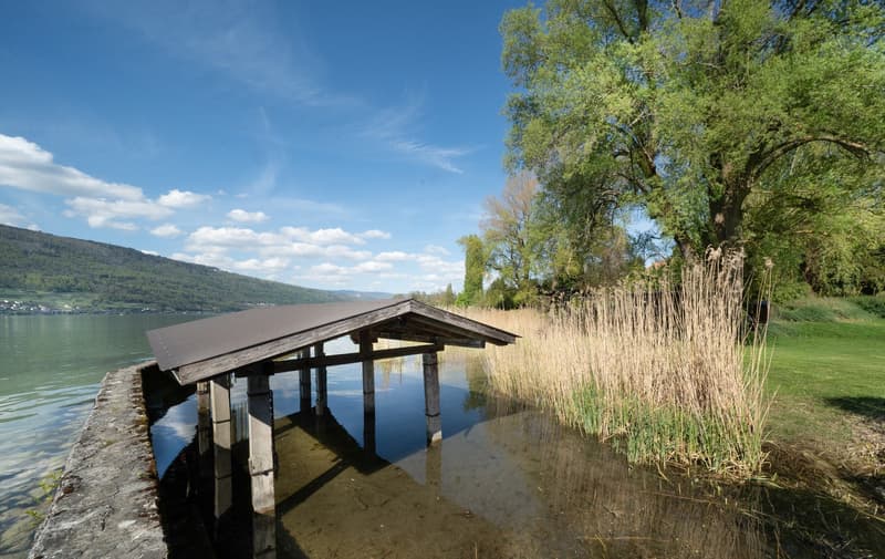 Exklusives Bauland am Bielersee mit Fischerbootshaus (5)
