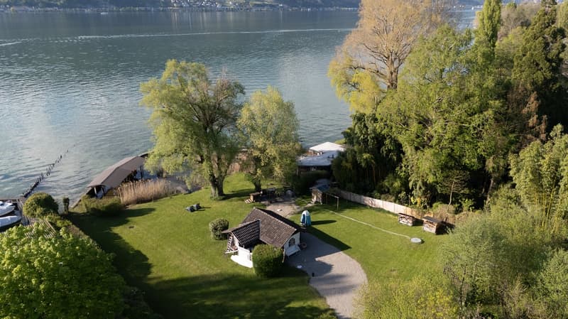 Exklusives Bauland am Bielersee mit Fischerbootshaus (3)