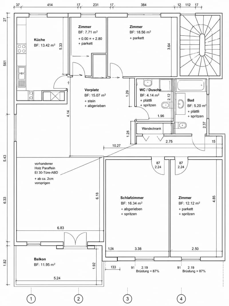 Helle 4.5-Zimmer-Wohnung mit Balkon im Zentrum von Biel (9)