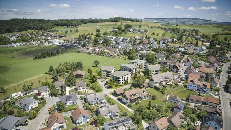 Wohlfühlen an idyllischer Lage - Neubauprojekt "Eggental" Hägglingen (2.5-Zi.-Gartenwohnung)