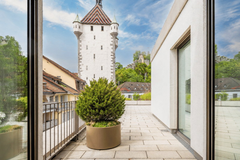Private Oase über den Dächern von Baden (1)