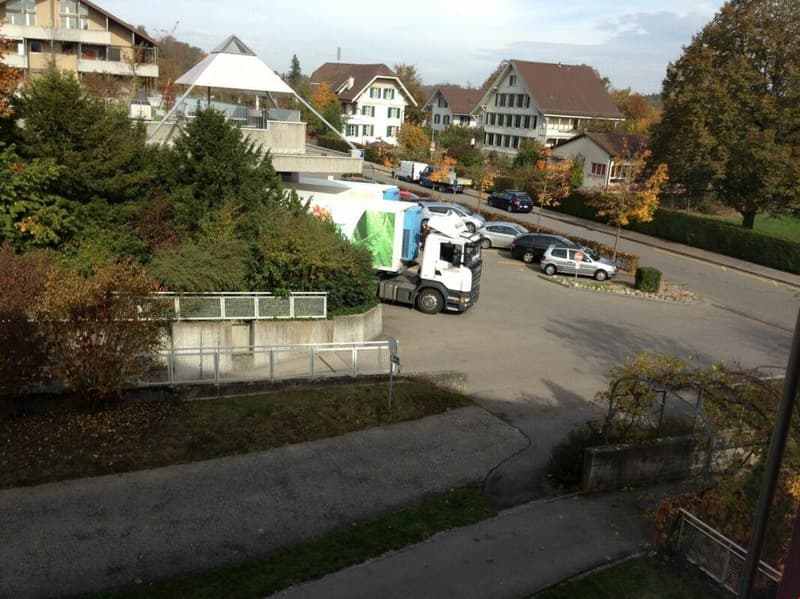 Einstellhalleneinfahrt
