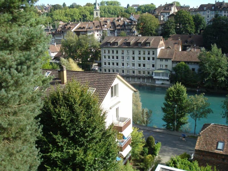 Wohntraum: 3.5-Zimmerwohnung mit Blick auf die Aare und das Berner ... (1)