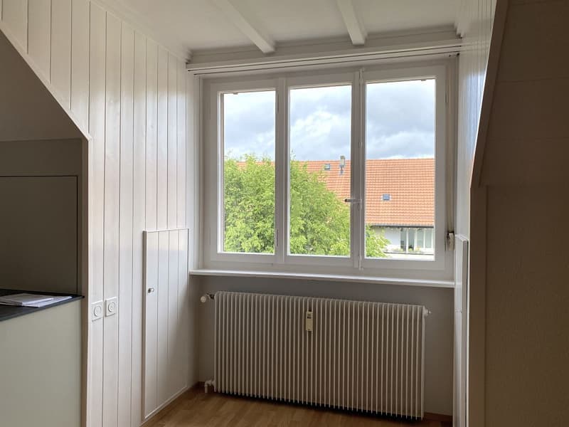 teilsaniertes Studio, Dachgeschoss (4)