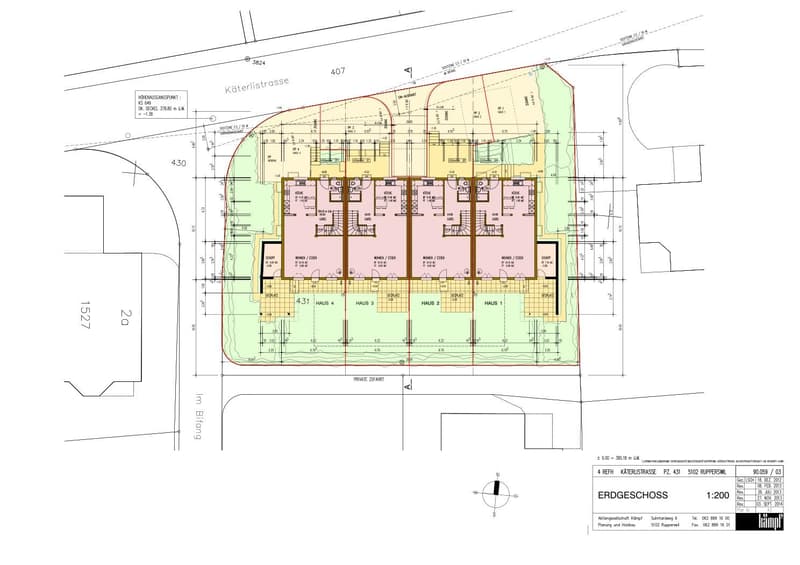 Plan EG A3, 1:200