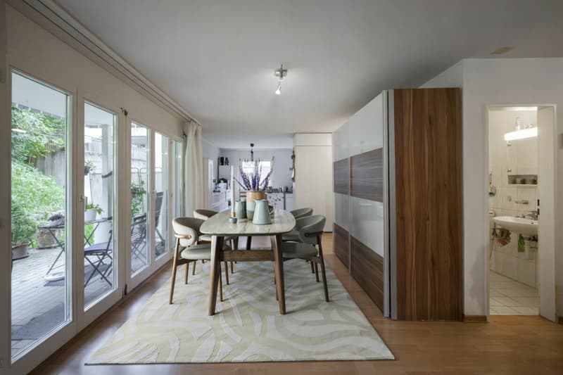3.5 Zimmer Garten Wohnung in Tägerig (1)