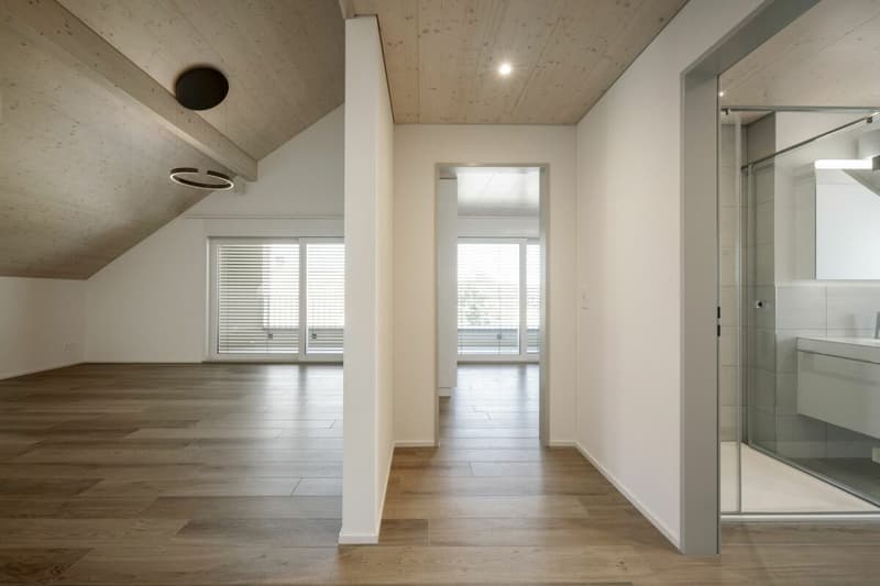 Wunderschöne 3.5 Zimmer Dachwohnung mit grosser Loggia (5)