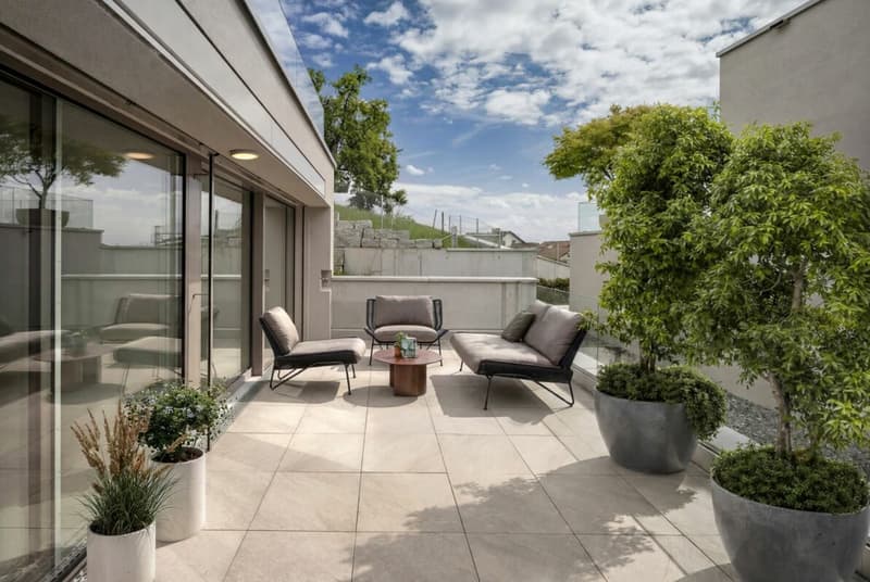 2-Etagen Terrassenhaus mit 2 Terrassen und 1 Sitzplatz (4)