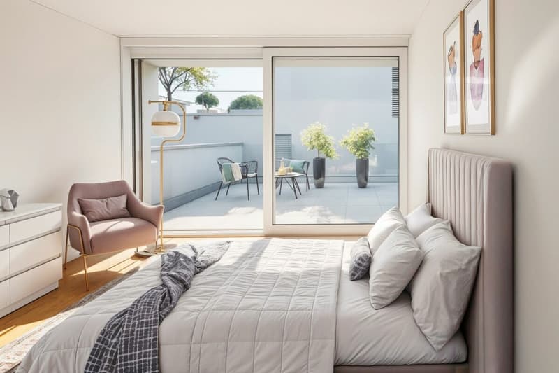 2-Etagen Terrassenhaus mit 2 Terrassen und 1 Sitzplatz (5)