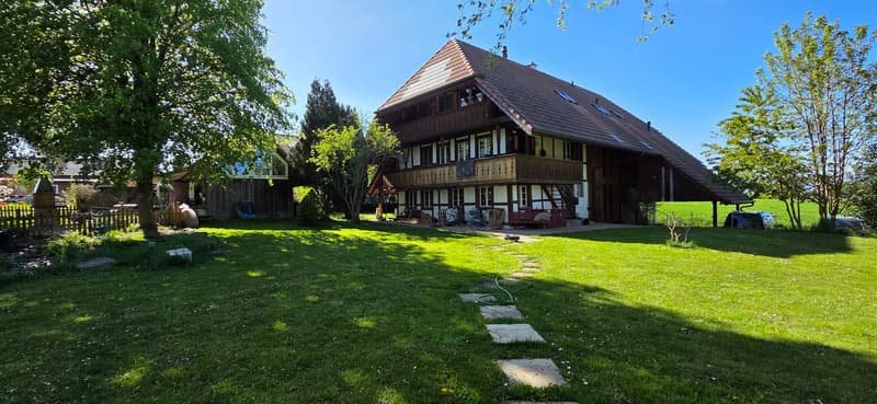 Wohnhaus mit Umschwung