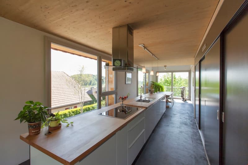 Minergie-p mit Aktivkühlung - ruhig wohnen wie im Einfamilienhaus - mit einzigartiger Architektur (2)