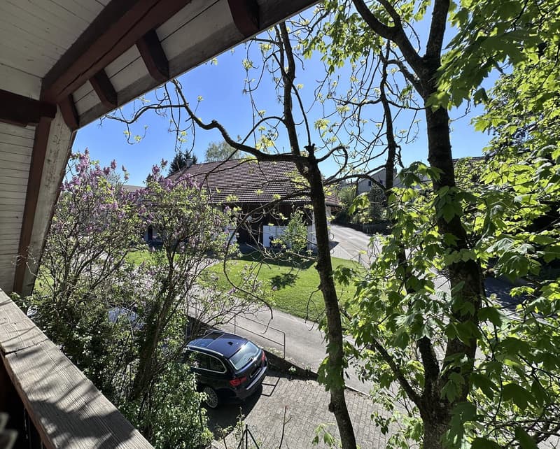 helle 2 1/2 Zimmer Wohnung 2. OG süd mit privatem Balkon und Dachzimmer (1)
