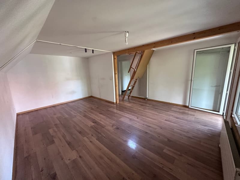 helle 2 1/2 Zimmer Wohnung 2. OG süd mit privatem Balkon und Dachzimmer (10)