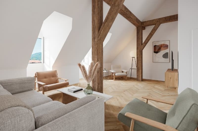 Ampio appartamento nel centro storico di Zofingen (DG) (3)