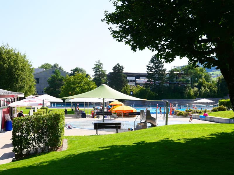 Schöne 2-Zimmerwohnung mit grosser Terrasse Nähe Dorfzentrum und Bahnhof ... (9)