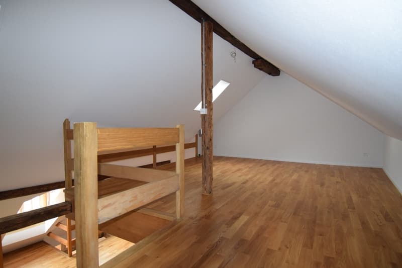 Grosszügige Altstadt-Dachwohnung auf drei Wohnebenen mit Loggia und Schlossblick (3)