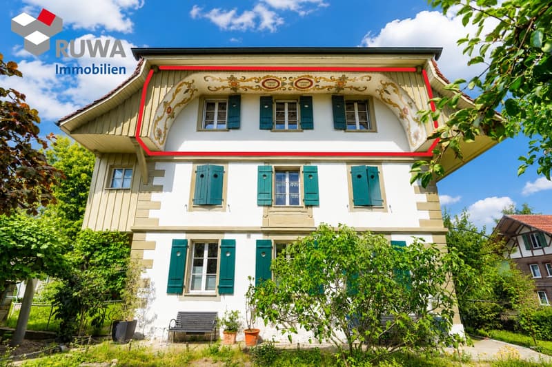 3½ Zimmer-Dachwohnung mit Galerie und Weitsicht in Ersigen... (20)