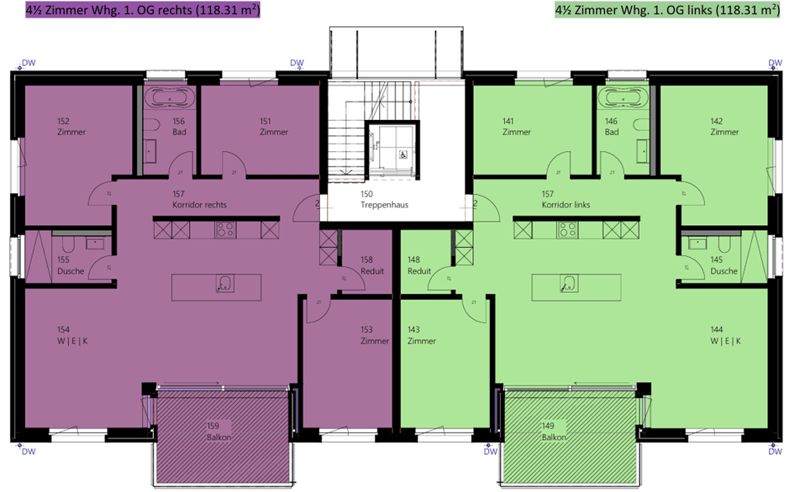 Moderne 4.5-Zimmer-Wohnung in Wynigen – Neubau (10)