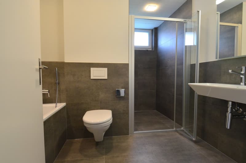 Modern und neu ausgebaut: 4.5 Zimmer Wohnung mit Garten (9)