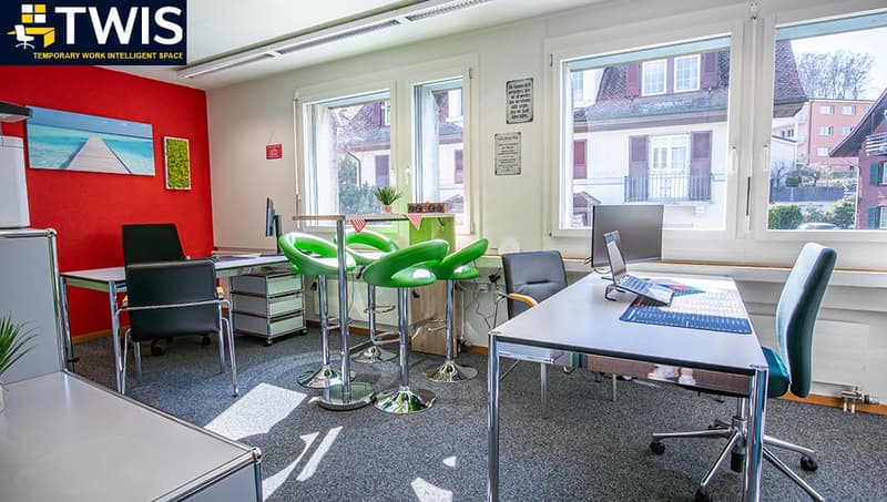 Ruhiger Büroplatz für 1–2 Personen – flexibel buchbar (Tag/Woche/Monat) (1)