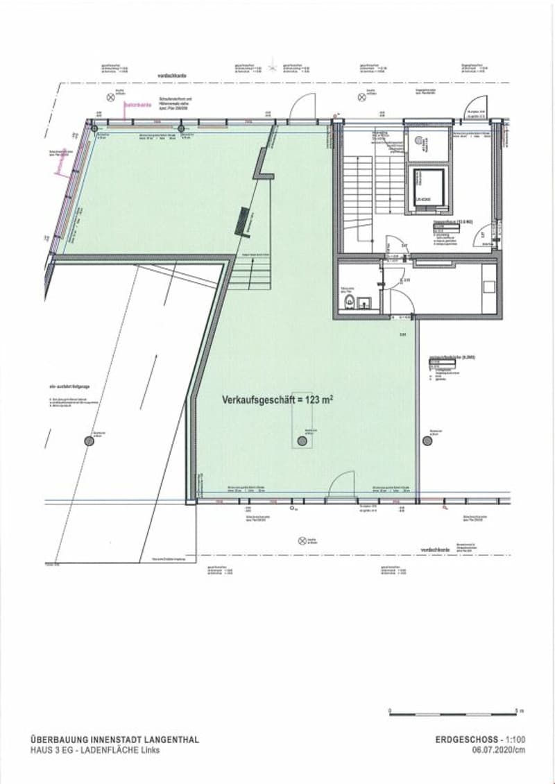 Subtenant for retail space (125m2) in the "Innenstadt" development in the center of Langenthal sought (9)