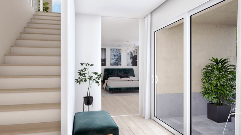Nouveau bâtiment : appartements de 3,5 pièces en mansarde - Lumière, espace et atmosphère (3)
